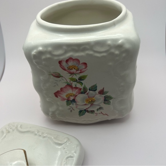Old English Biscuit Jar - Vintage - 1975 - Picture 3 of 11
